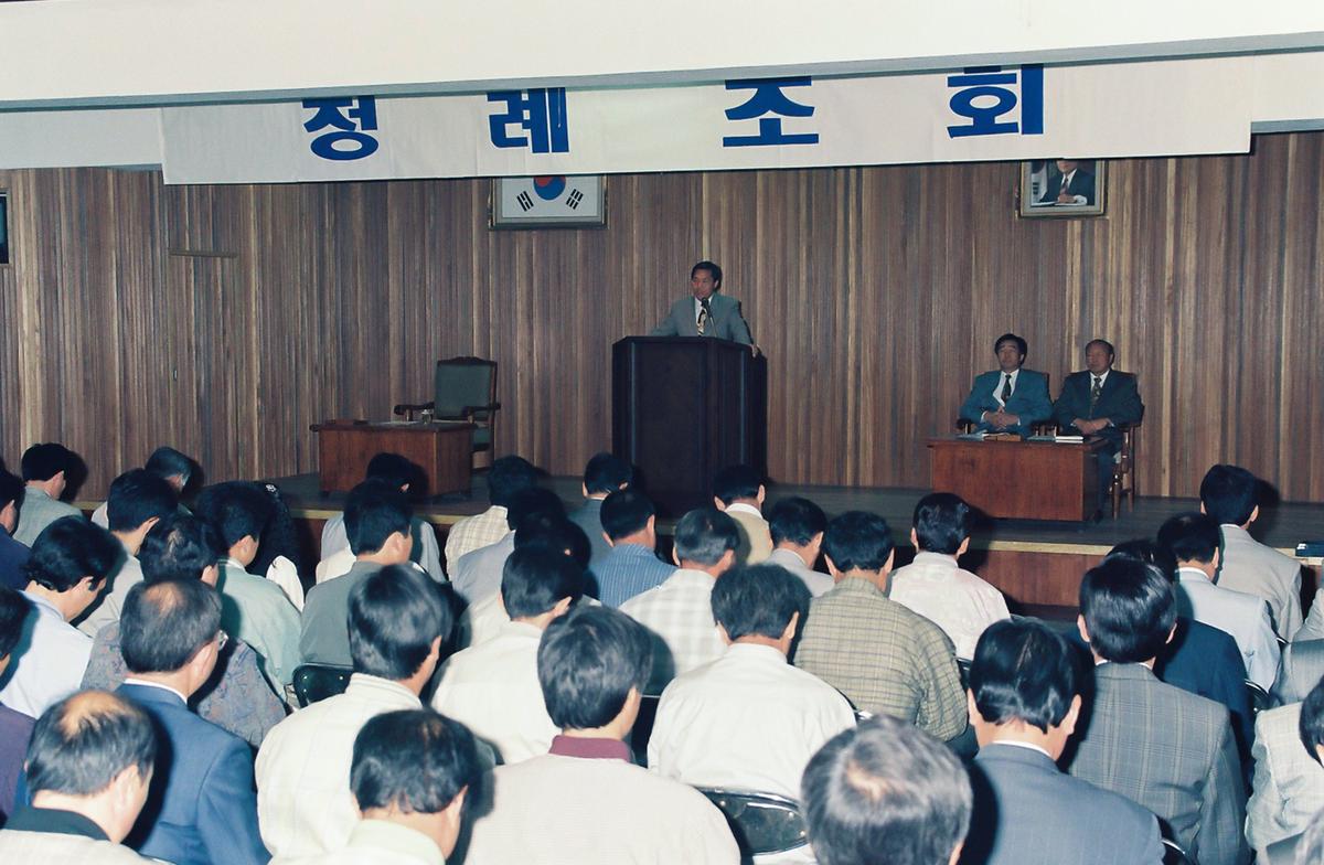 정례조회