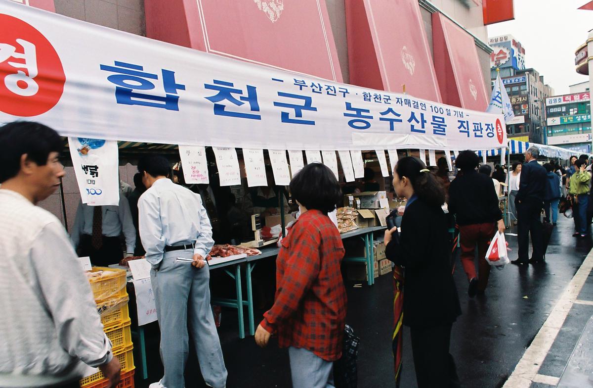 합천군 농수산물 직판장