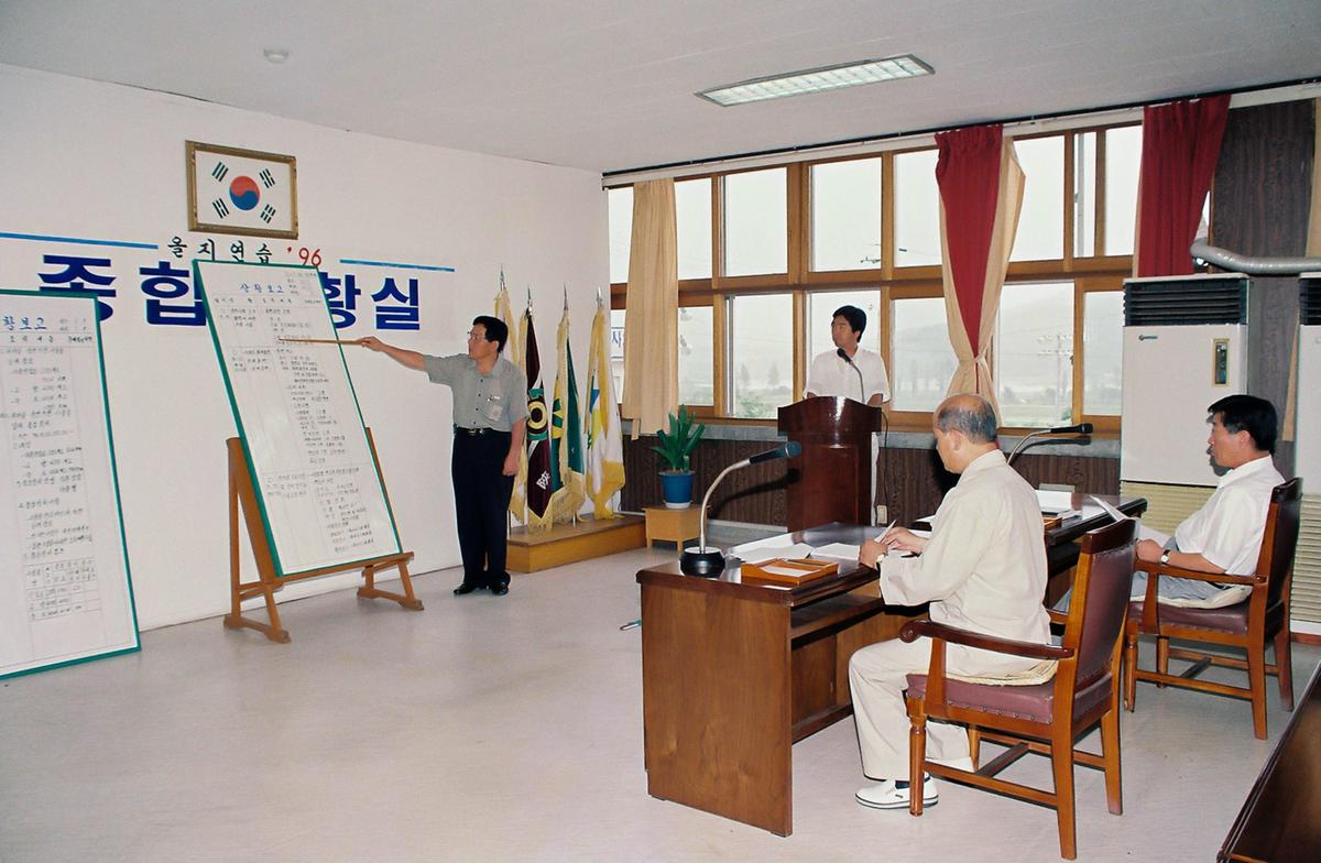 을지연습 종합상황실