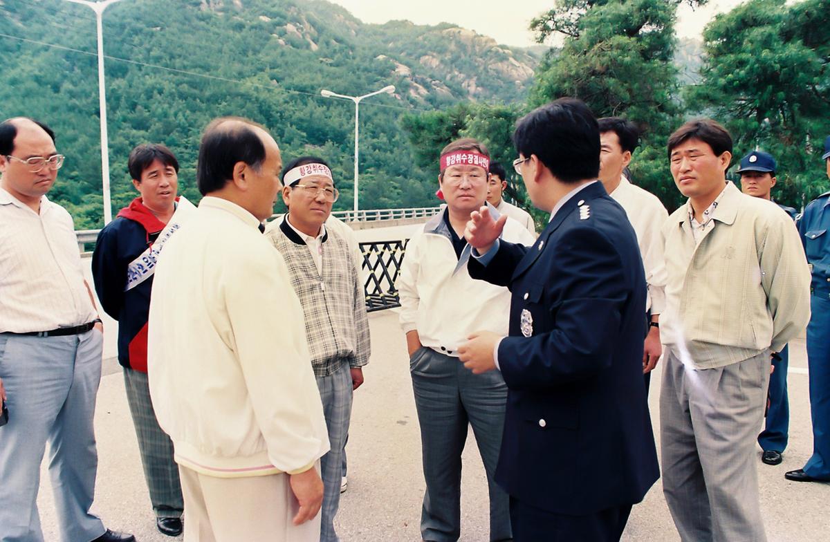 황강 취수장 결사 반대
