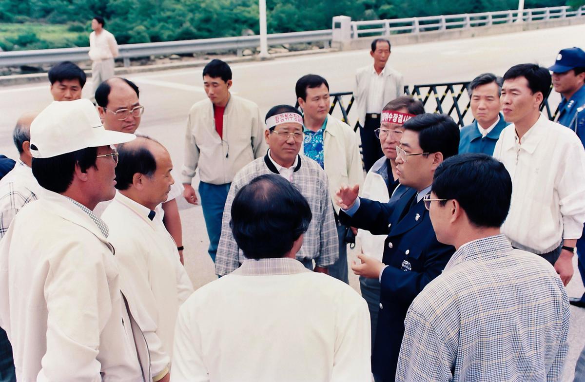 황강 취수장 결사 반대