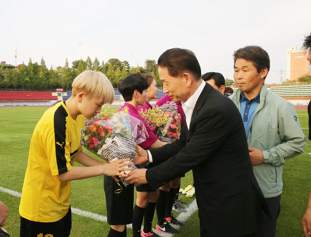제16회전국여자축구선수권대회개막전