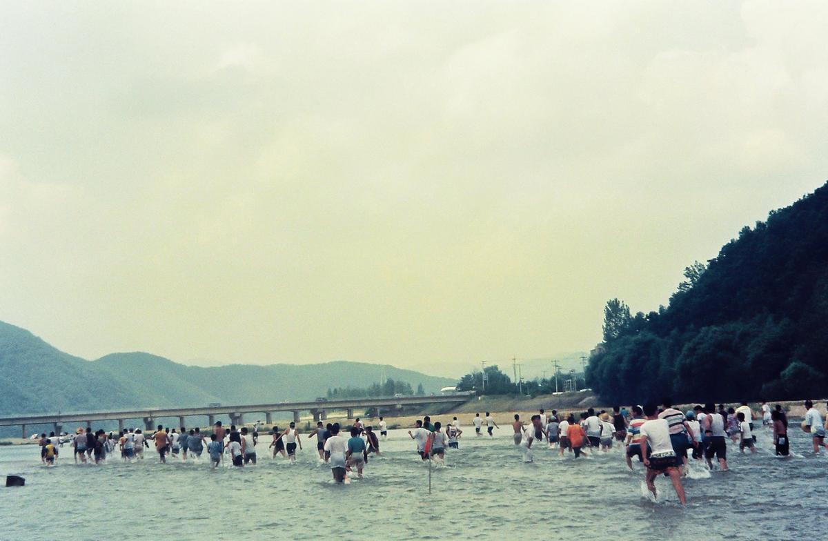 물따라 달리기 대회