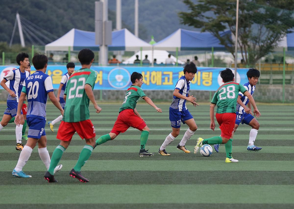 한국고등학교 축구연맹전서해고용문고