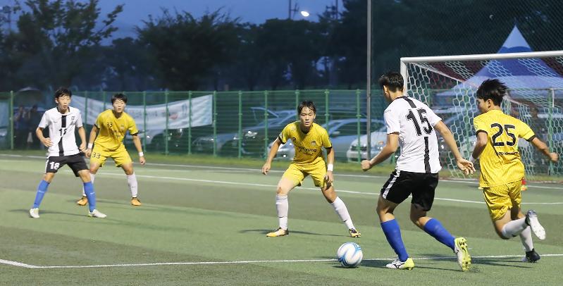 추계 한국고등학교 축구연맹전중경고언남고