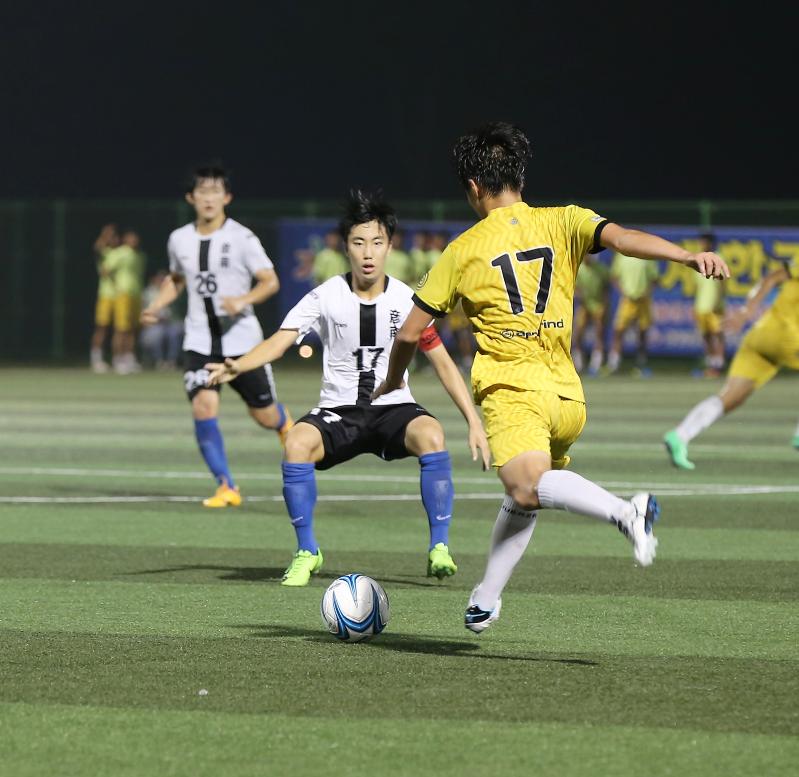 추계 한국고등학교 축구연맹전중경고언남고
