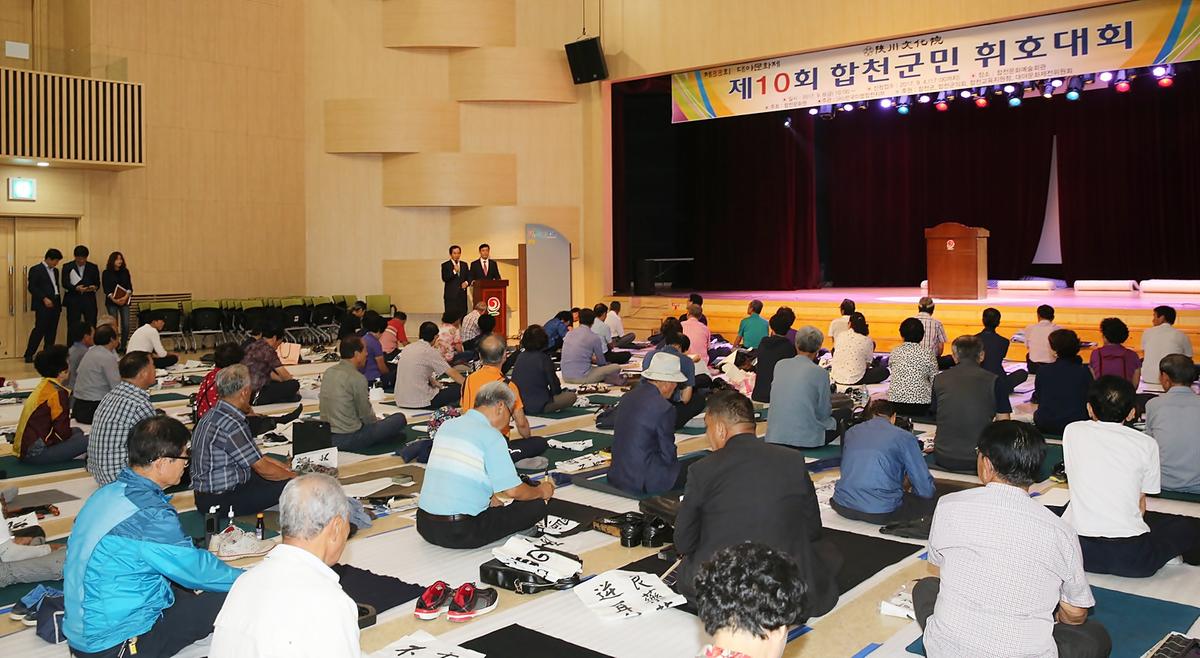 제10회군민휘호대회