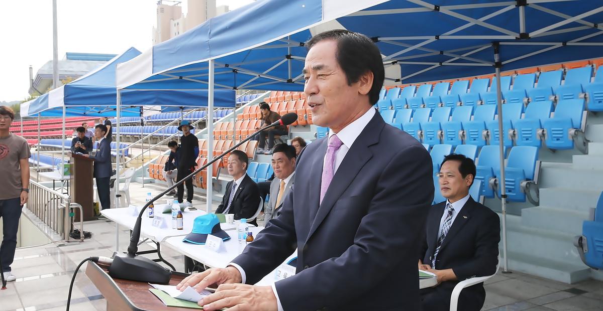 합천초중등학생육상경기대회개회식