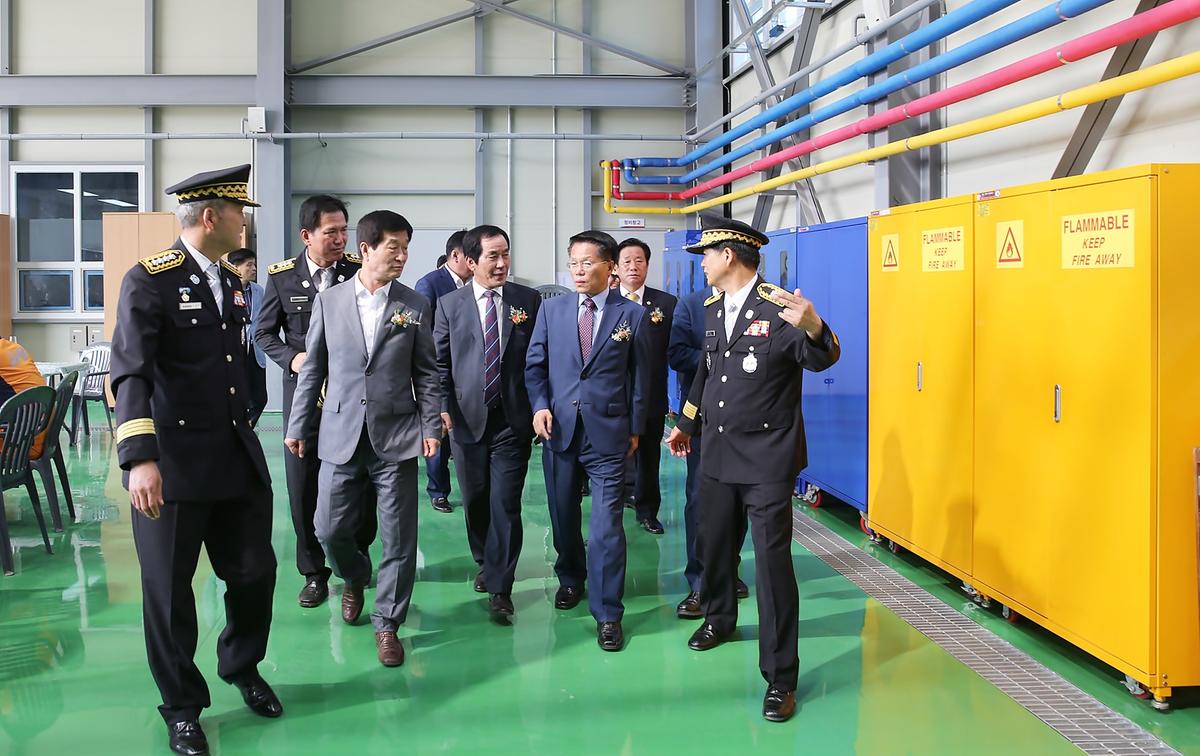 소방항공구조구급대청사준공식