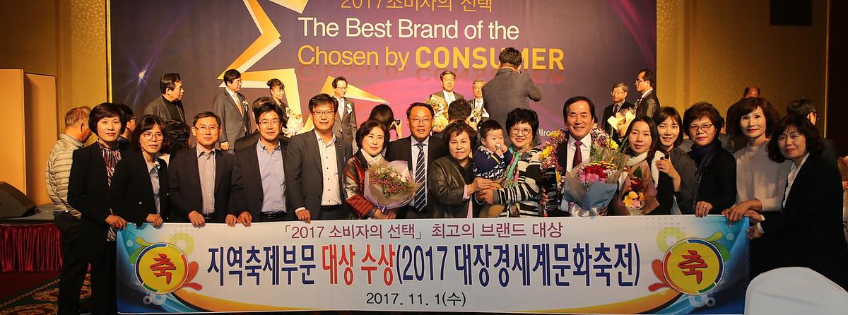 2017지역축제부분대상수상