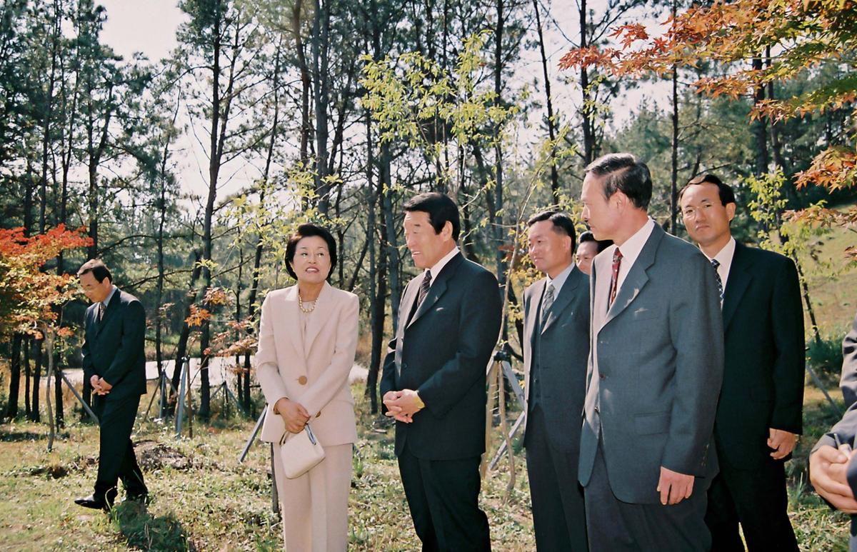 전두환전대통령방문