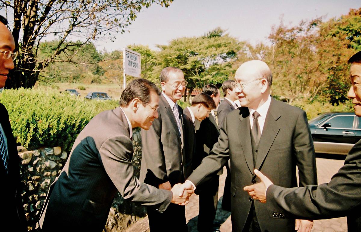 전두환전대통령방문