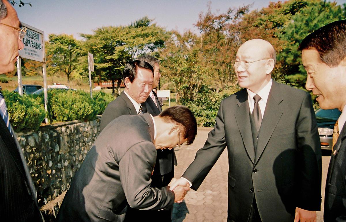 전두환전대통령방문