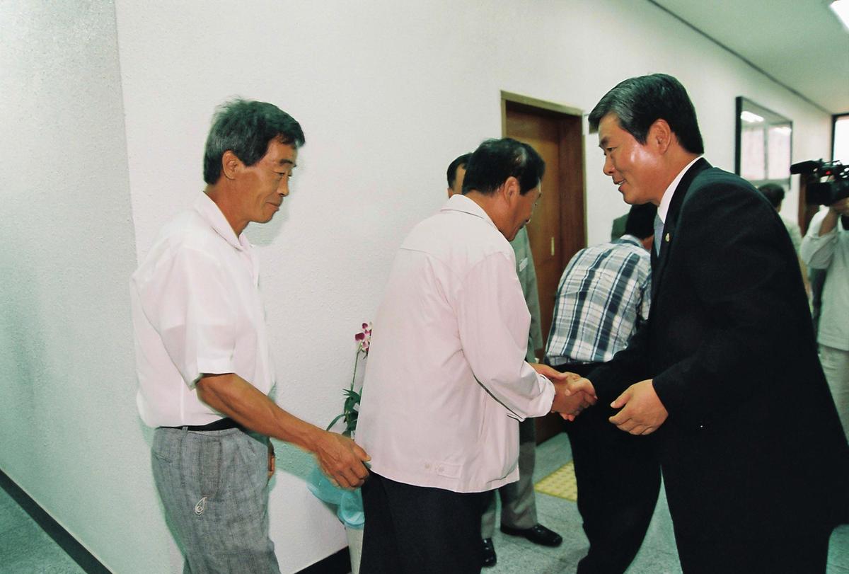 합천군의회 제4대 후반기 의장단 취임