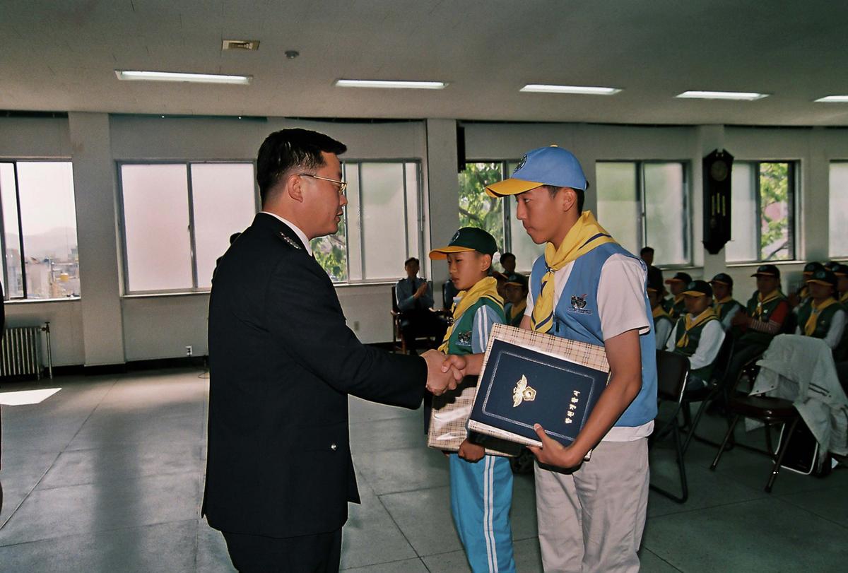 제5기 명예경찰 소년단 출범식