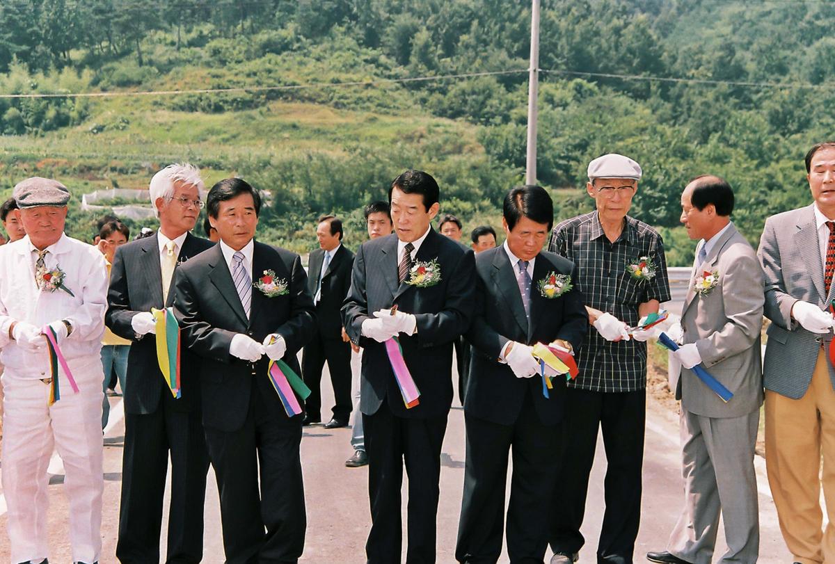 죽고교 가설공사 준공