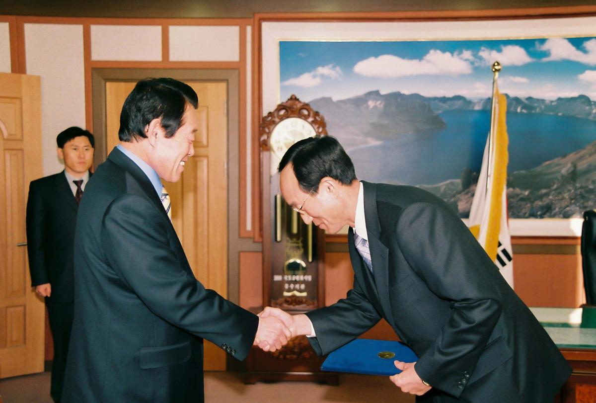 김영철 부군수 취임식