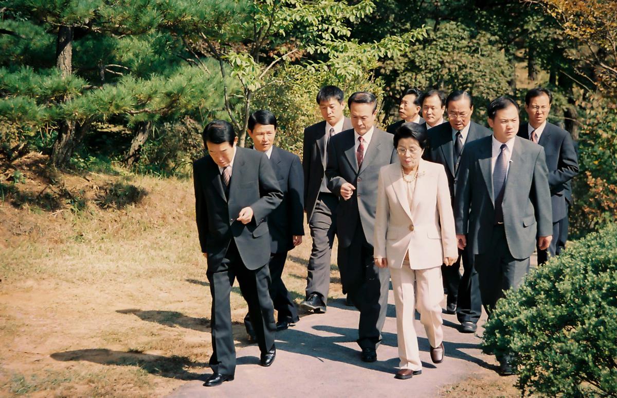 전두환 전대통령 고향방문