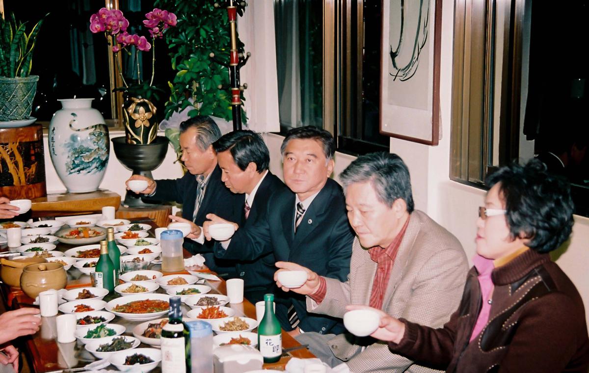 장미회 합천군 방문 환영 만찬