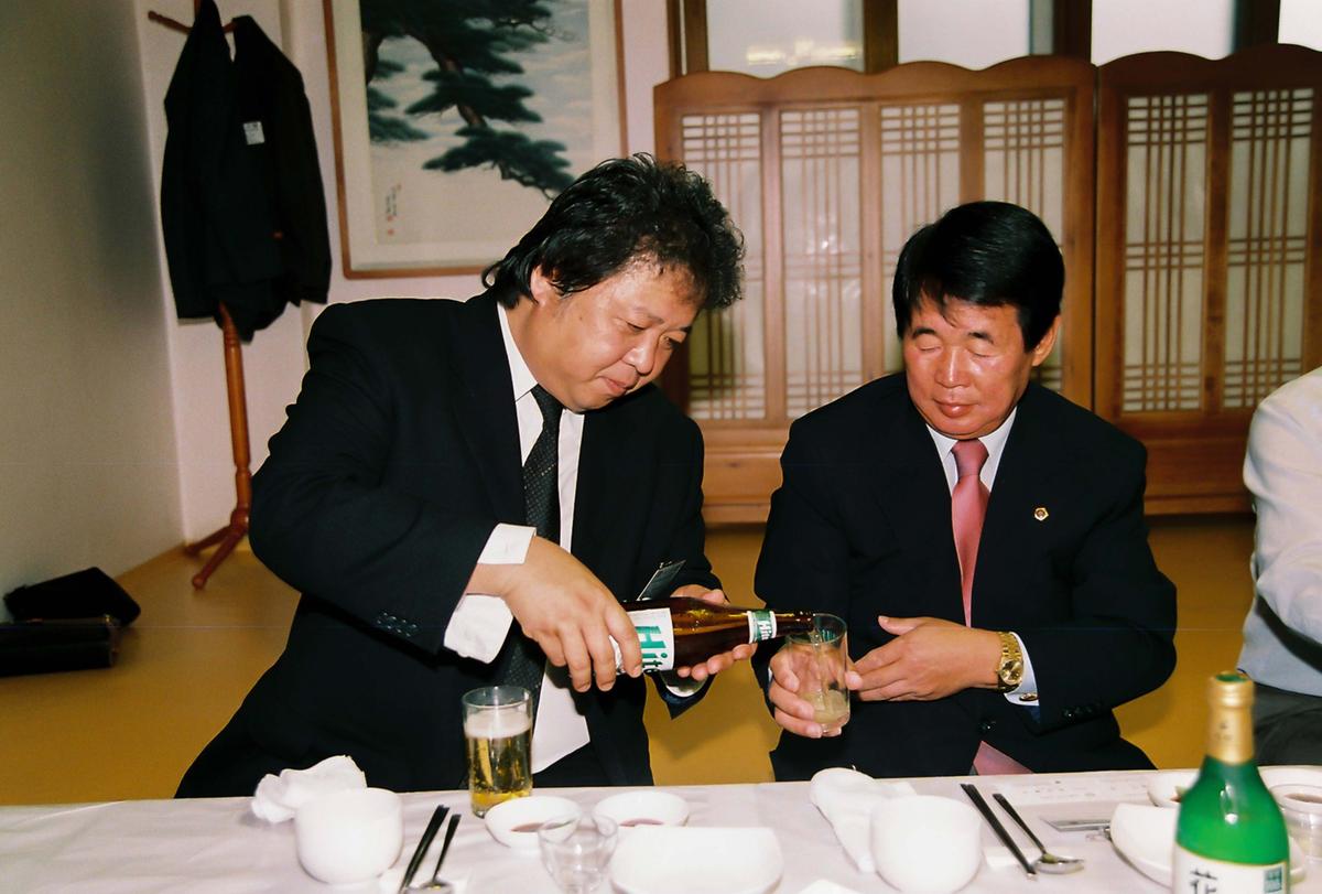 일본국 고외전 중학생 합천군 방문단