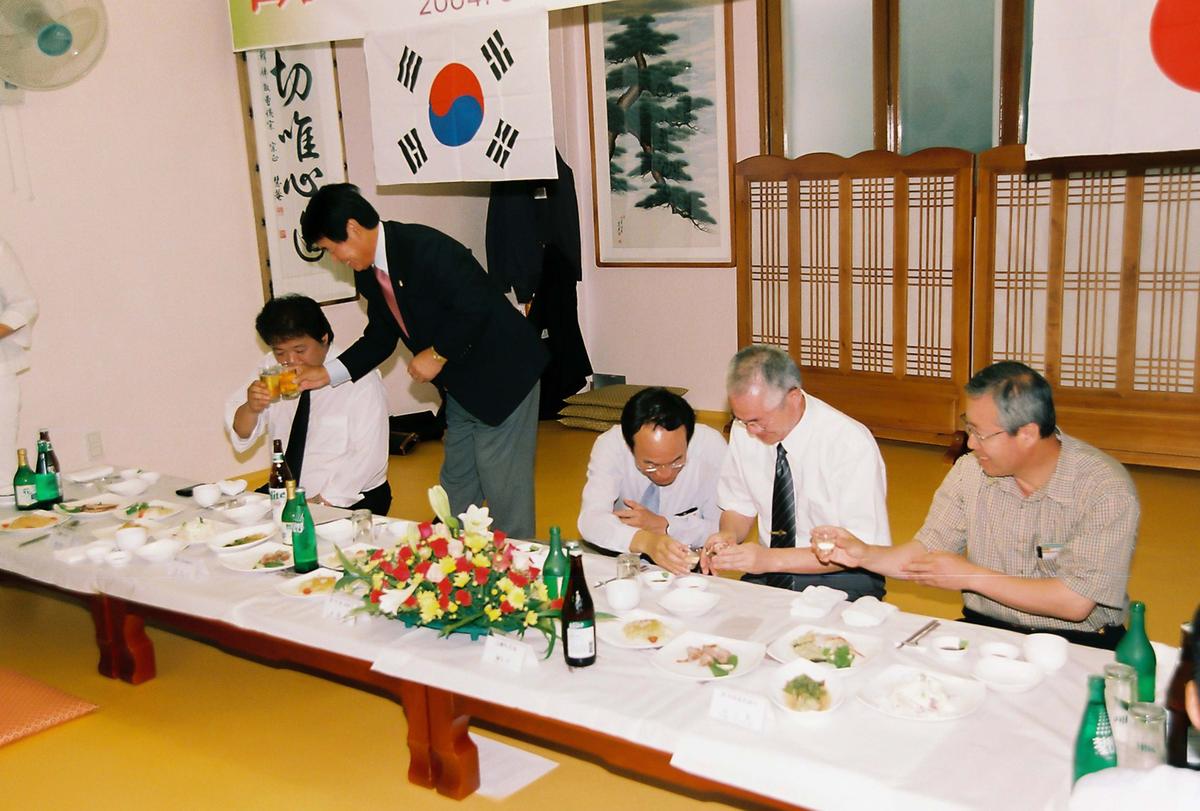 일본국 고외전 중학생 합천군 방문단