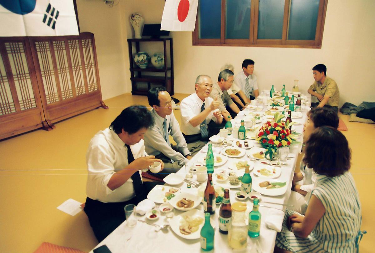 일본국 고외전 중학생 합천군 방문단