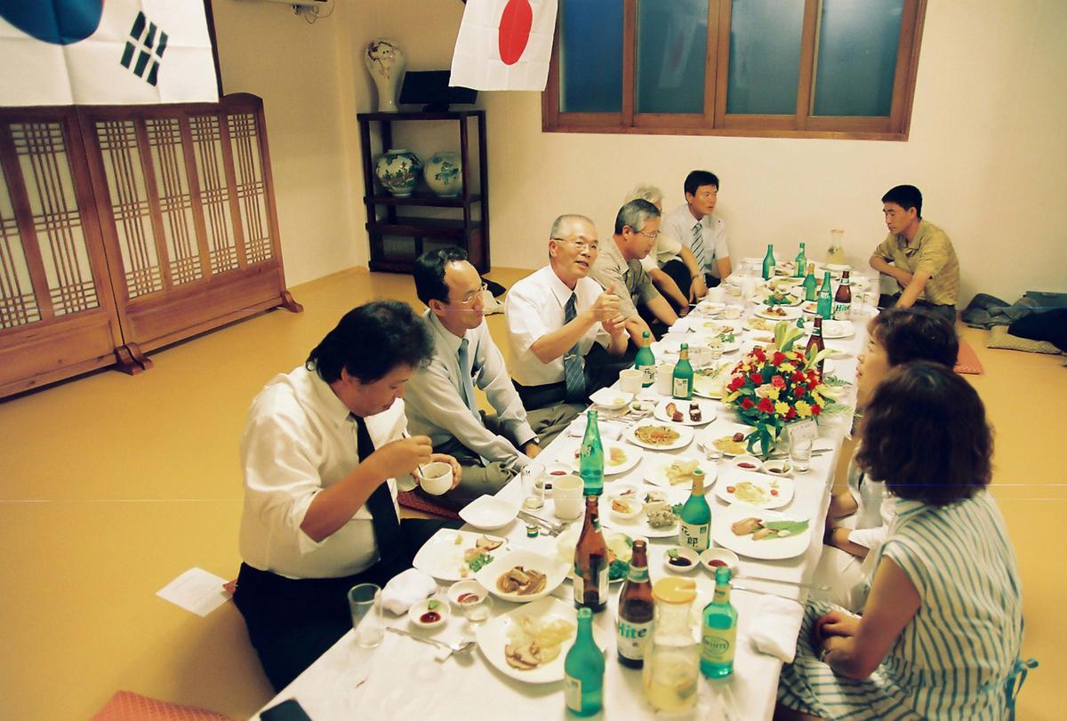일본국 고외전 중학생 합천군 방문단