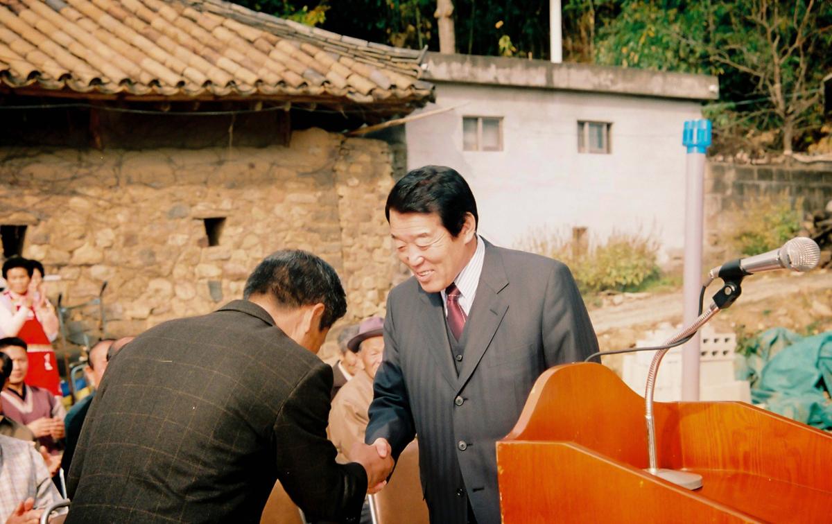 원장단 마을회관 준공식