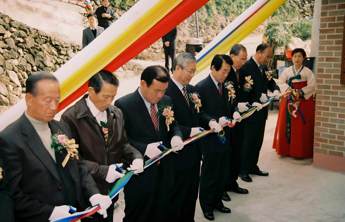 송림리 마을회관 준공