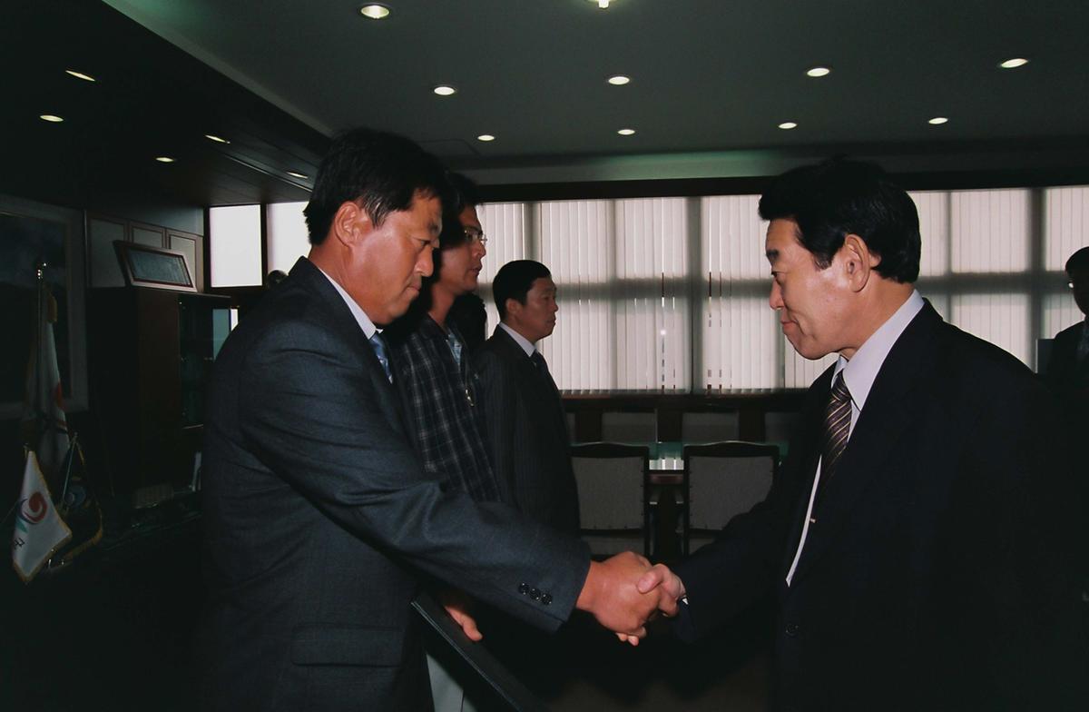 김혁철 부군수 이임