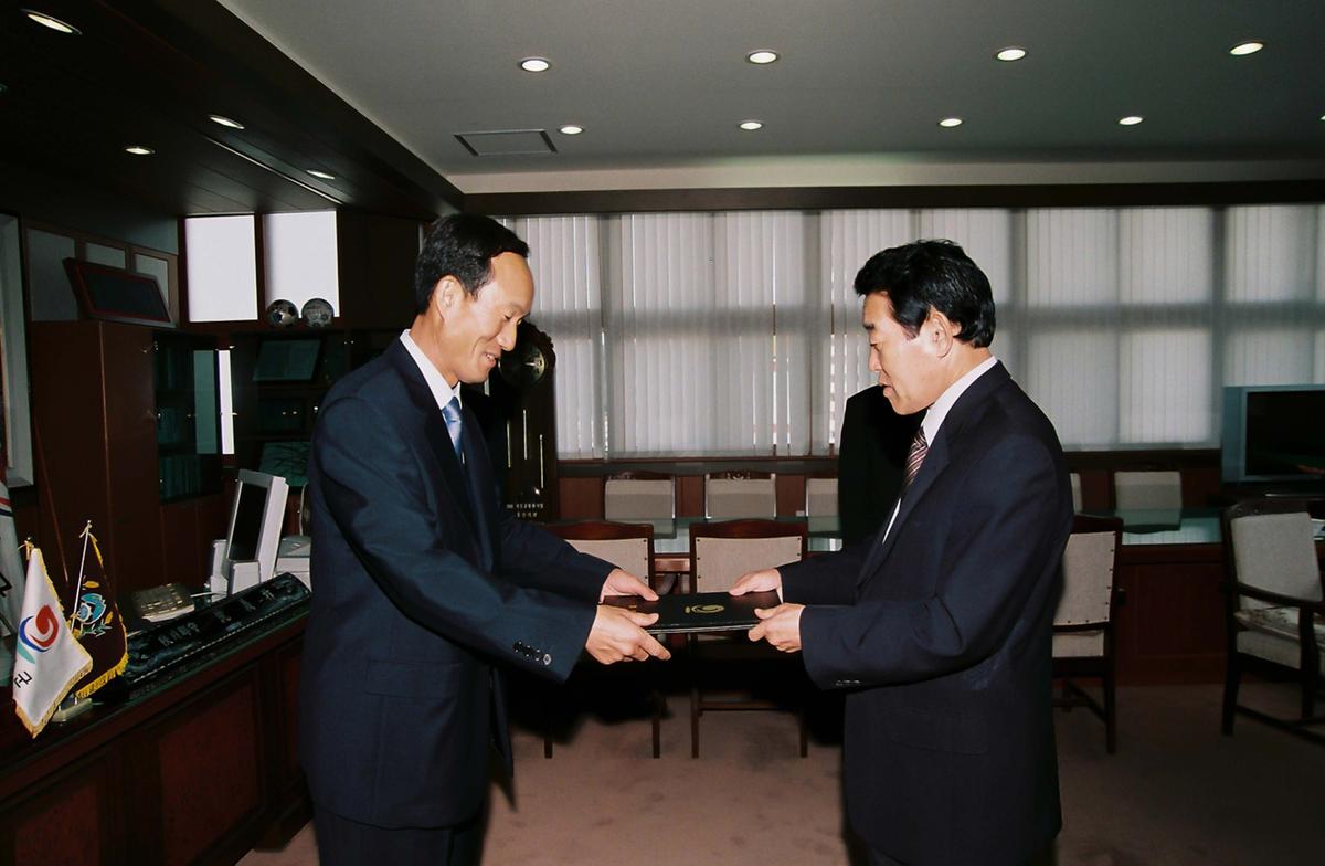 김혁철 부군수 이임