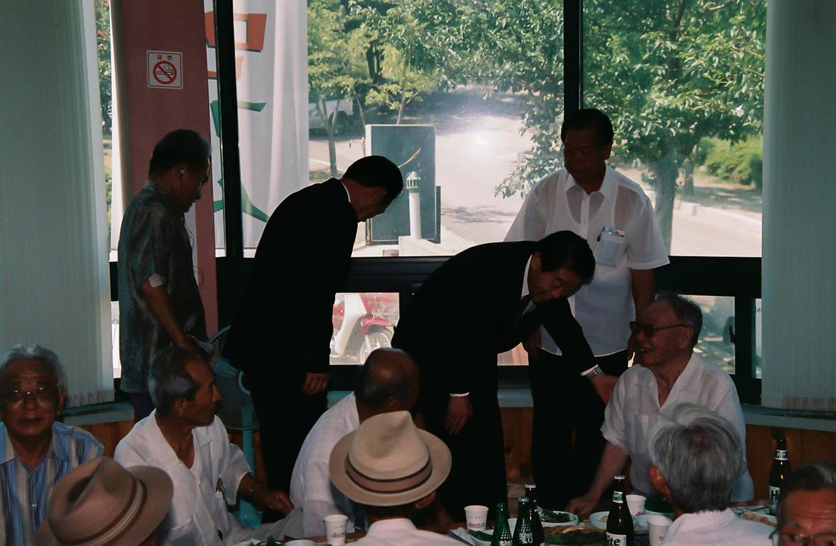 송완섭장군 고향방문