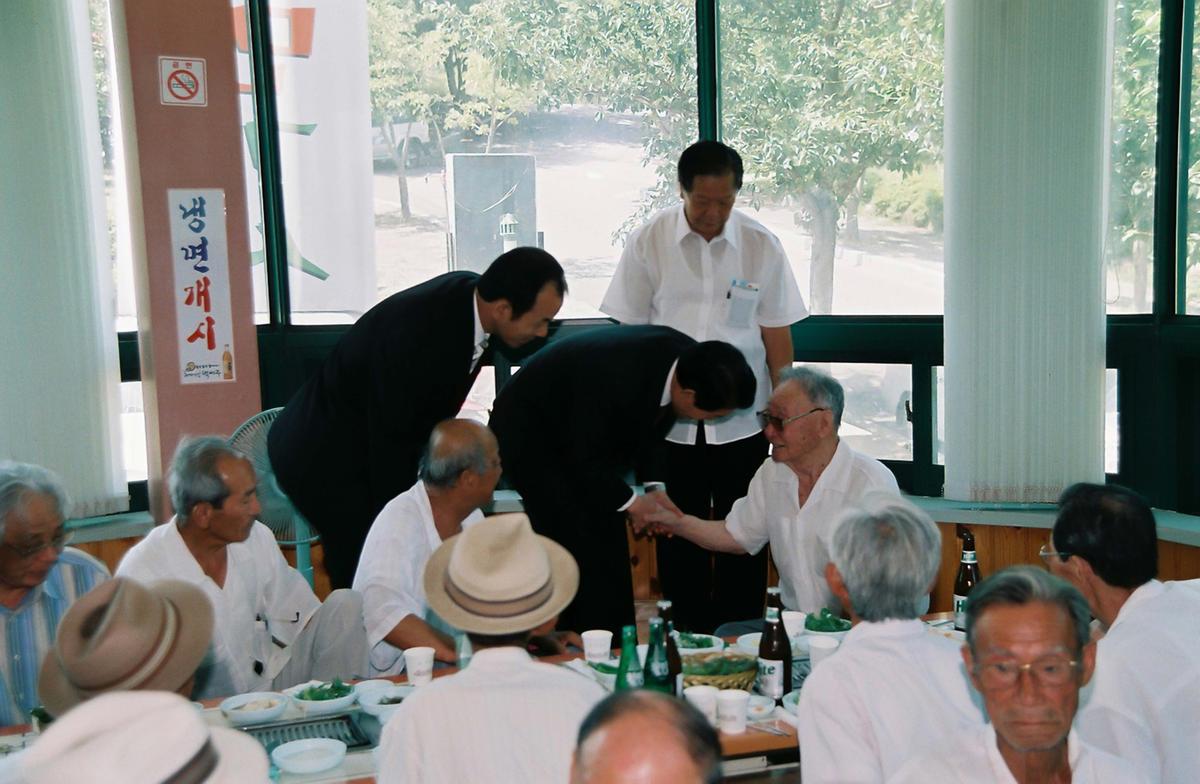 송완섭장군 고향방문