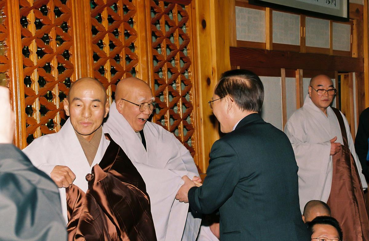 조계종 종정 혜임당 성관대종사 영결식