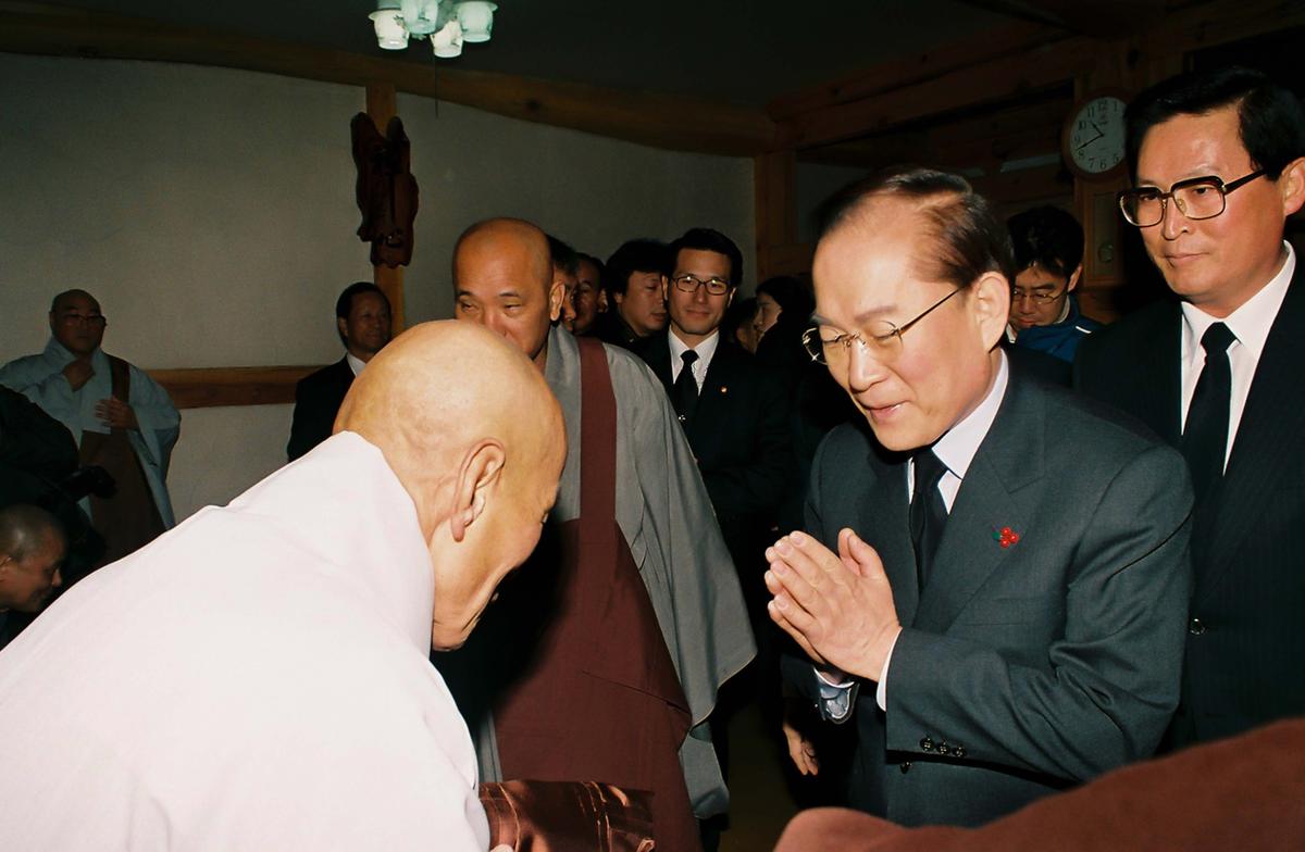 조계종 종정 혜임당 성관대종사 영결식