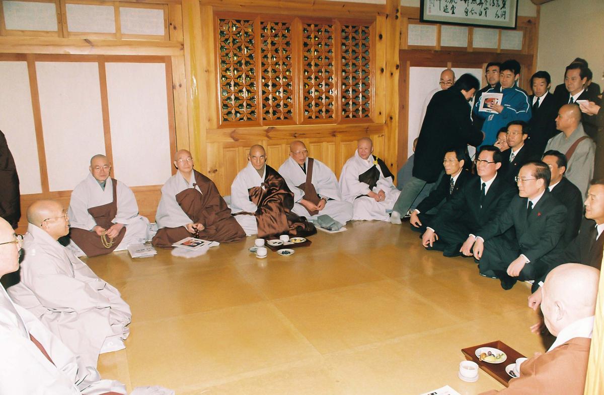 조계종 종정 혜임당 성관대종사 영결식