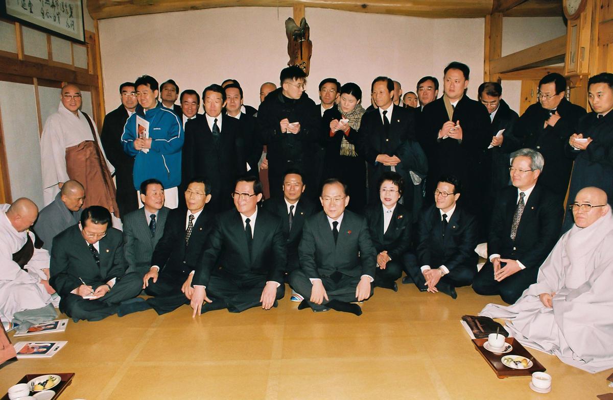 조계종 종정 혜임당 성관대종사 영결식