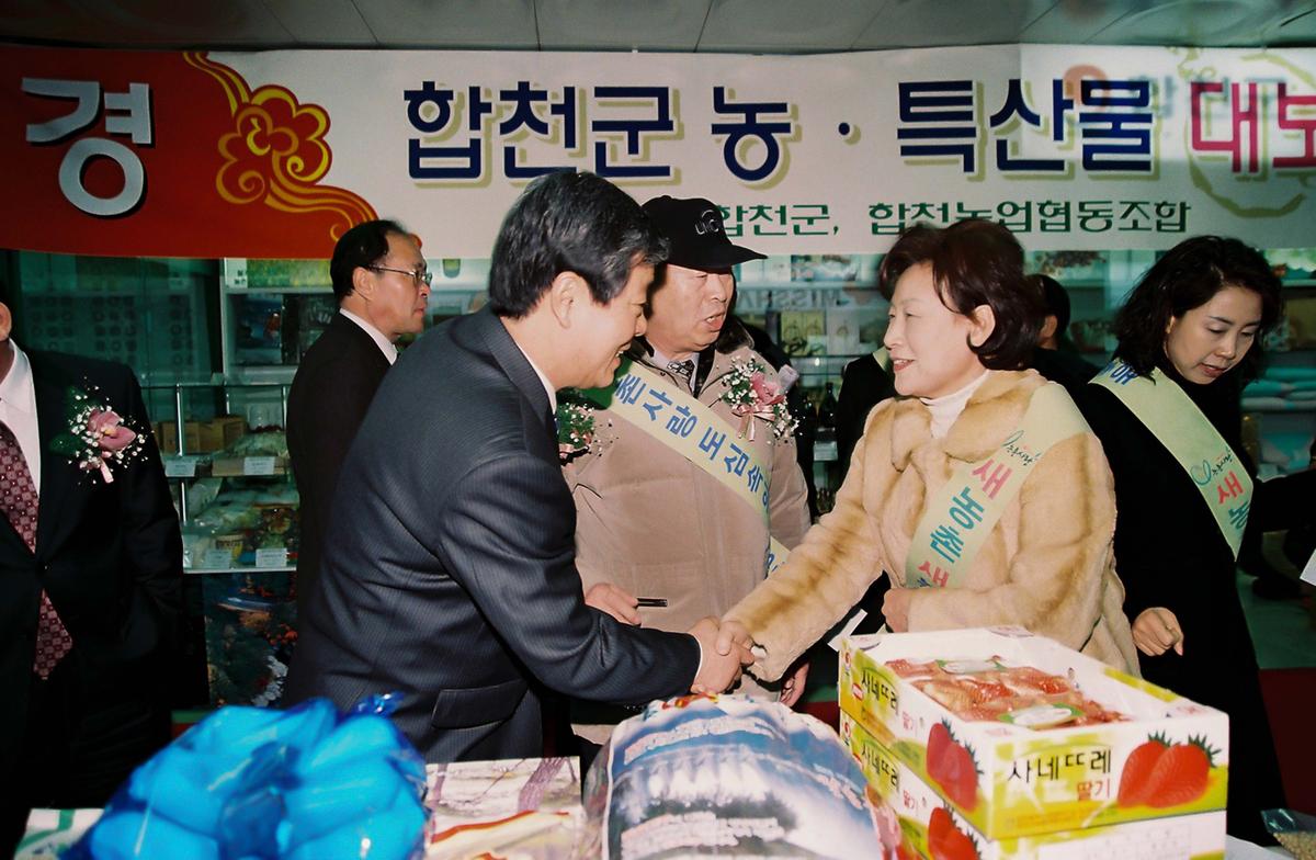 합천군 농.특산물 대보름맞이 서울 특판전