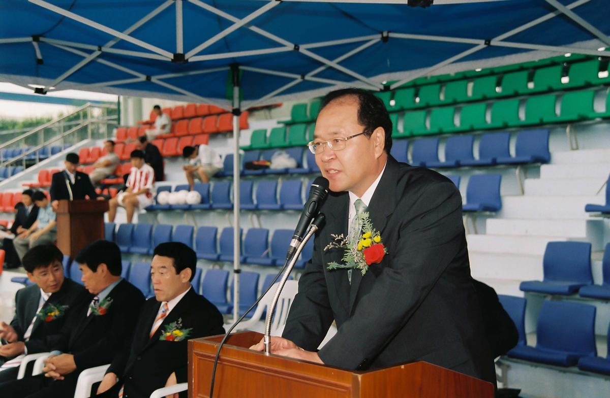 합천군 축구협회회장기 우승