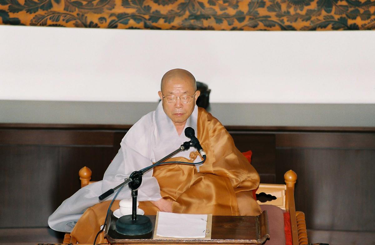 해인사 성보박물관 개관 법요식