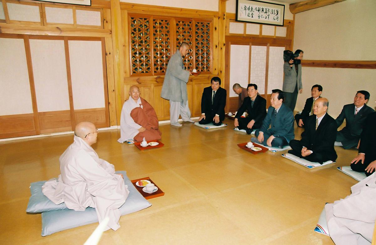 해인사 성보박물관 개관 법요식