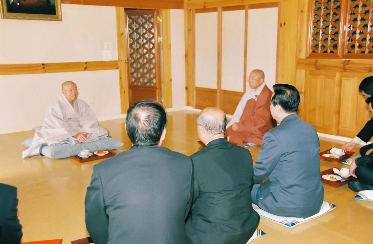 해인사 성보박물관 개관 법요식