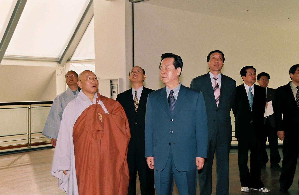 해인사 성보박물관 개관 법요식