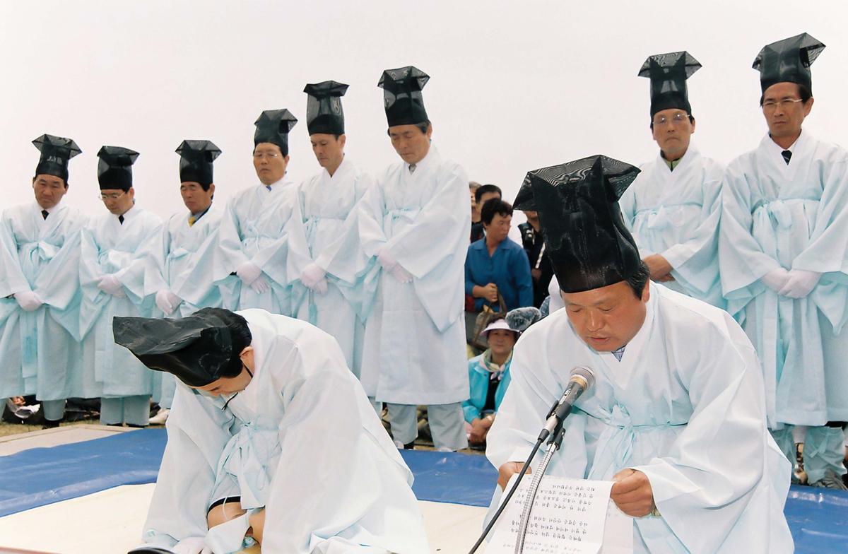 황매산 철쭉제단