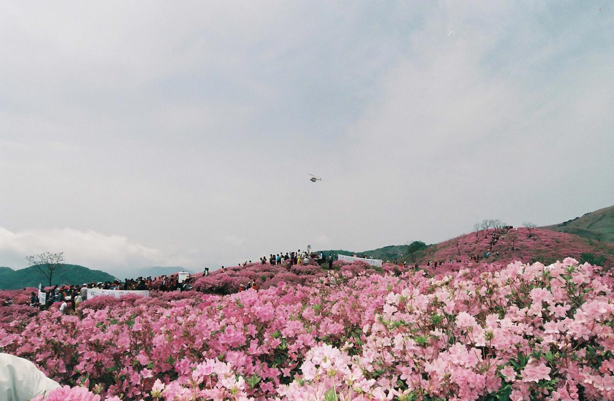 황매산 철쭉제단