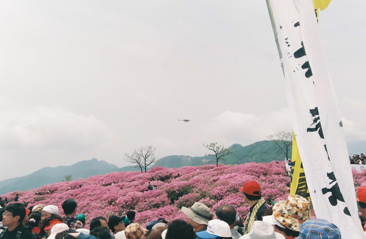황매산 철쭉제단