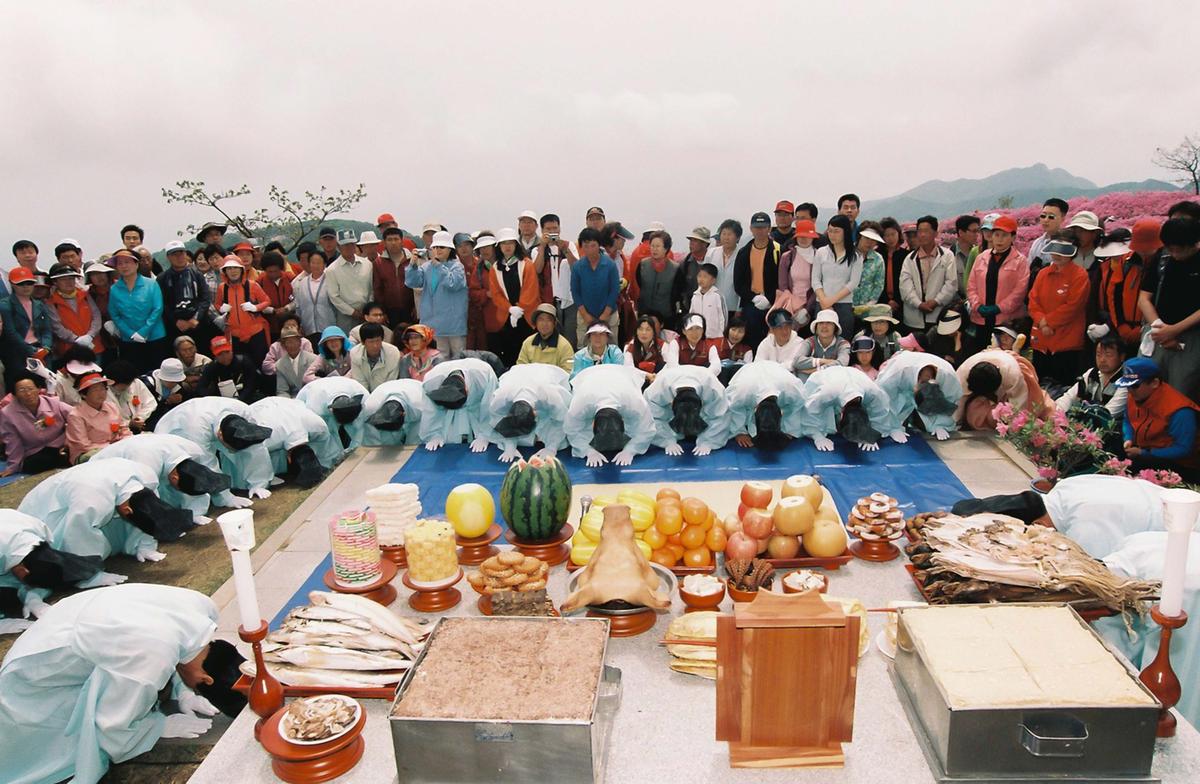 황매산 철쭉제단
