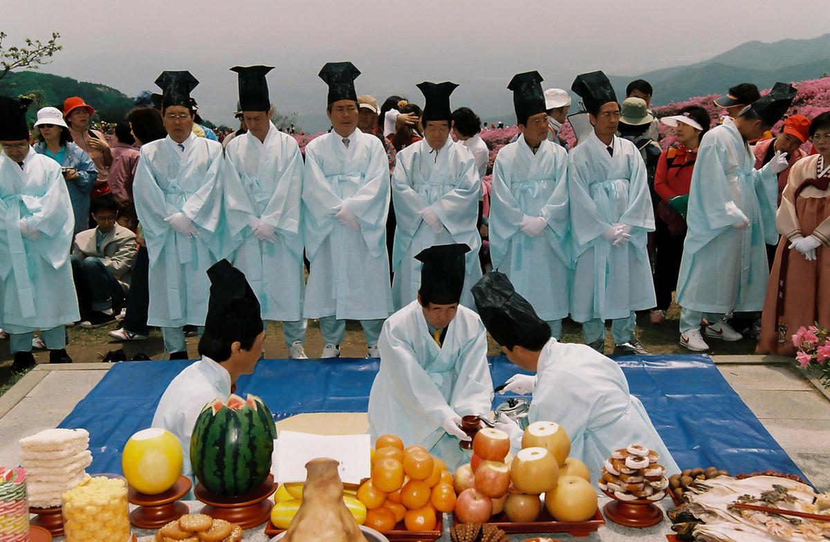 황매산 철쭉제단