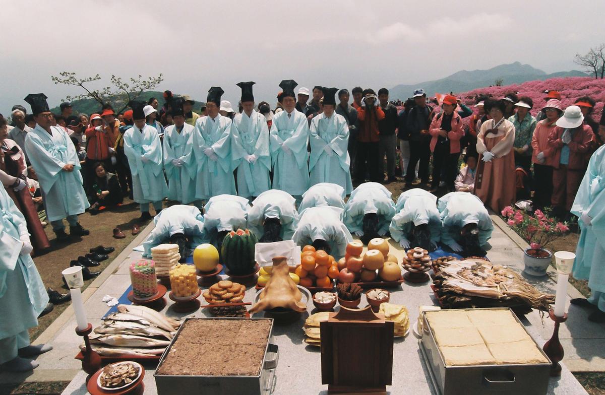 황매산 철쭉제단