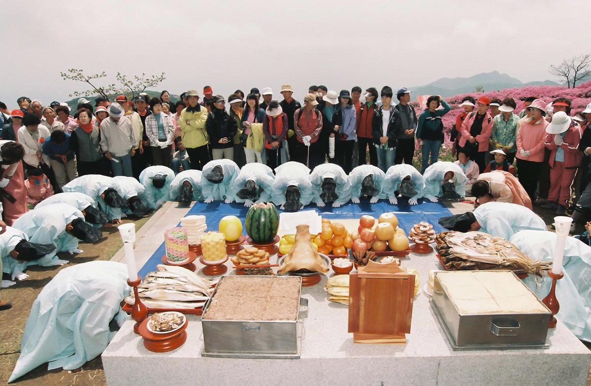황매산 철쭉제단